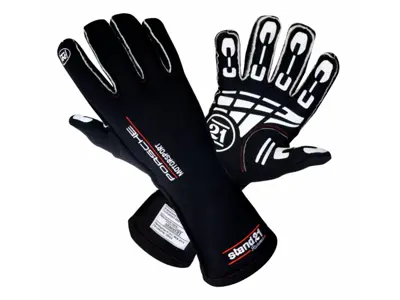 Race gloves Legacy Black Porsche Motorsport